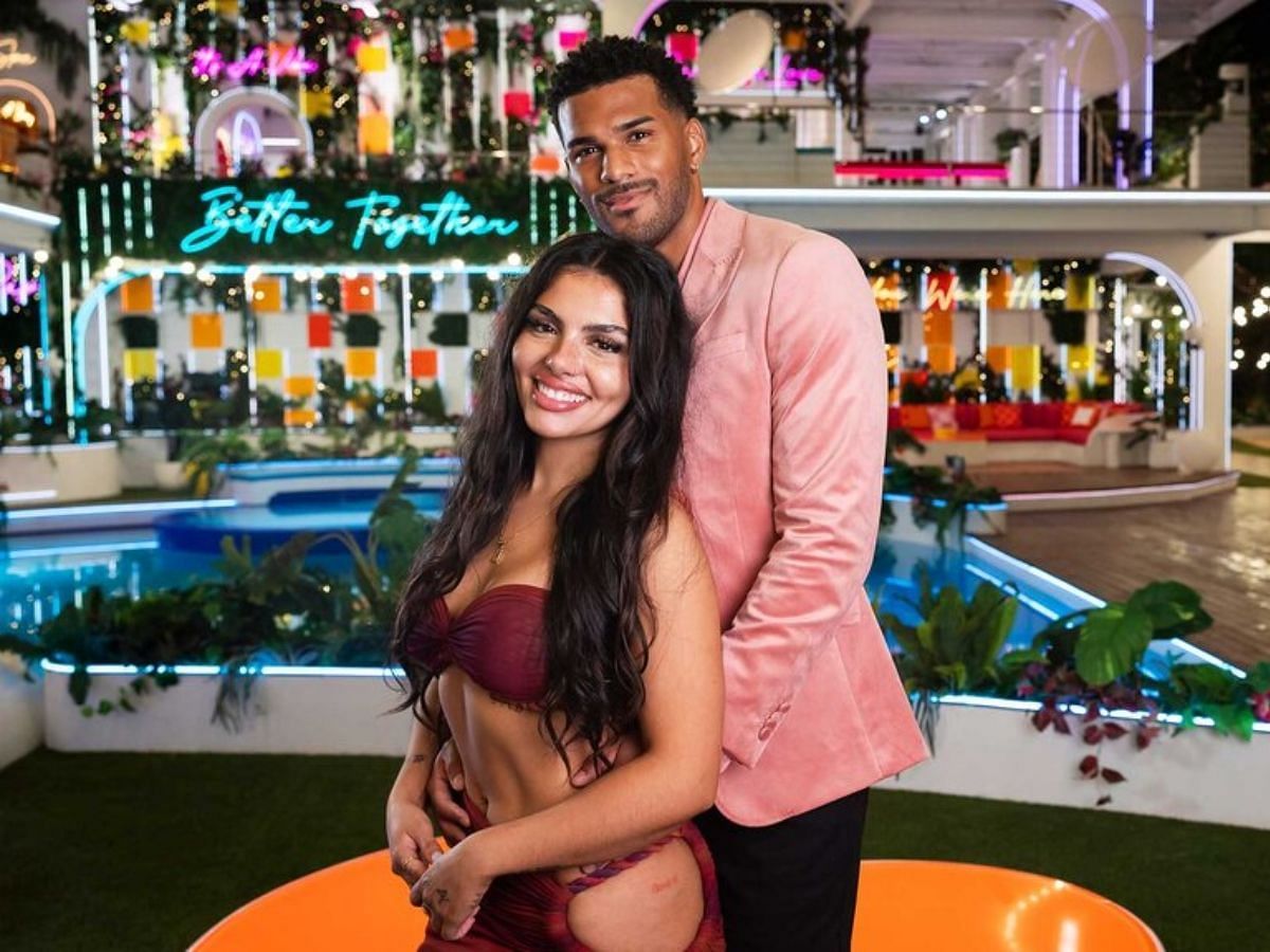Huda and Jeremiah (Image via Instagram/@loveislandusa)